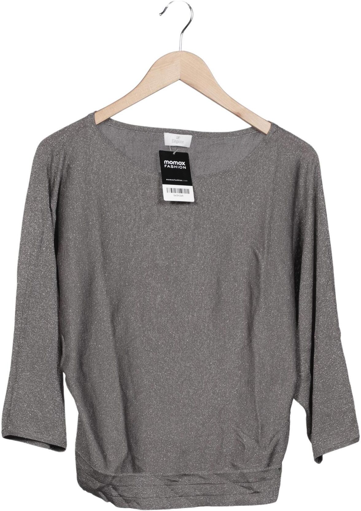 Elegance Paris Damen Pullover, Grau, Gr. S, Synthetik / Seide - Second Hand