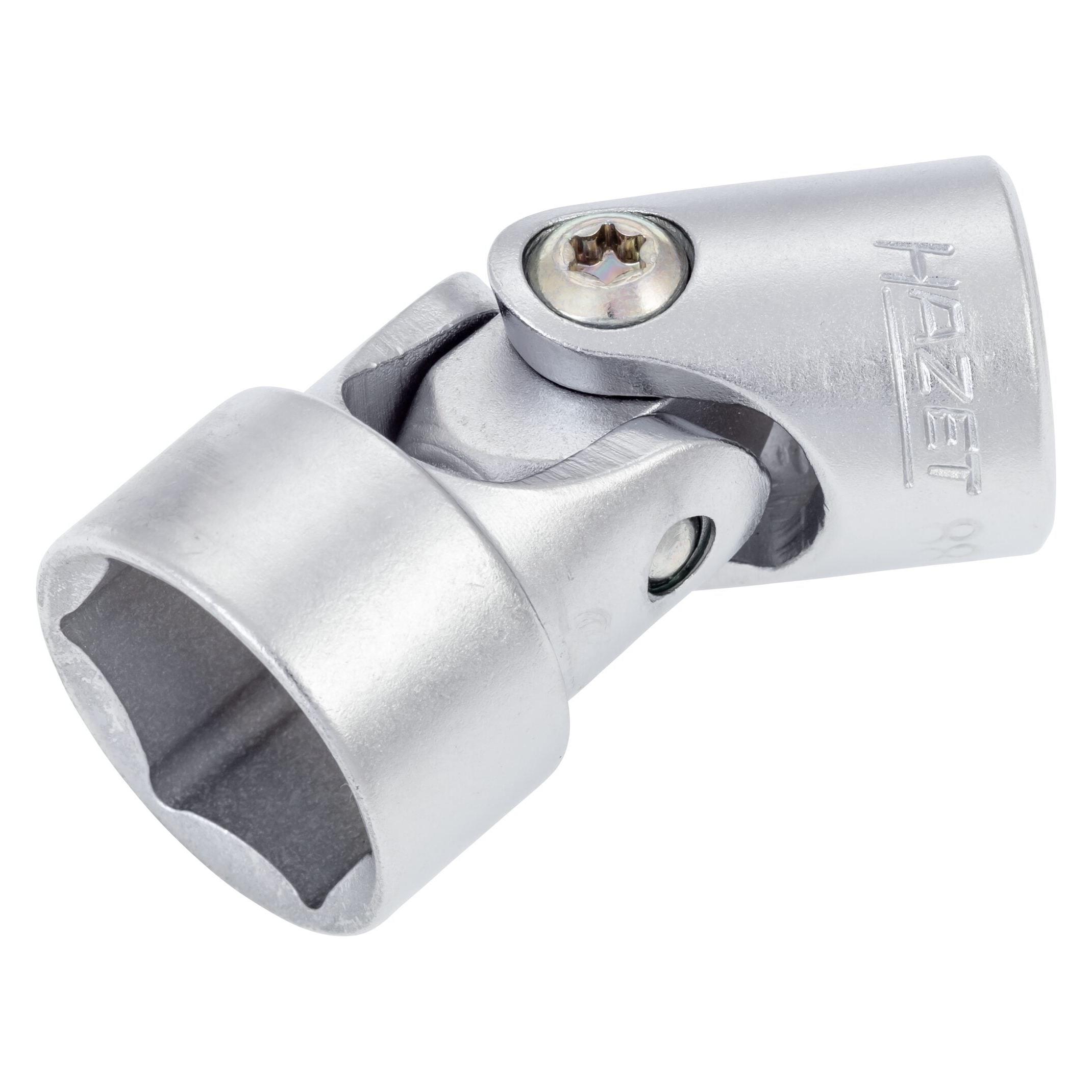 Hazet Gelenk Steckschlüsseleinsatz Sechskant 880G-17 Vierkant10 mm (3/8 Zoll) Aussen Sechskant... (17 mm) (880G-17)