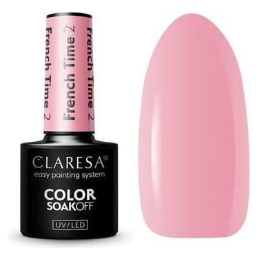 Claresa French Time UV Nagellack 5ml (Nr.2, Farblack, UV-Gel Lack) (44150354)