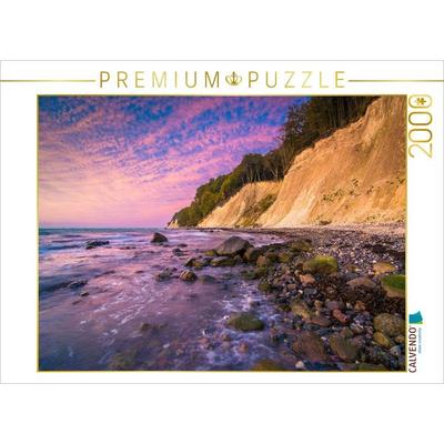 CALVENDO Puzzle Morgendämmerung an der Kreideküste | 2000 Teile Lege-Größe 90x67cm Foto-Puzzle für glückliche Stunden