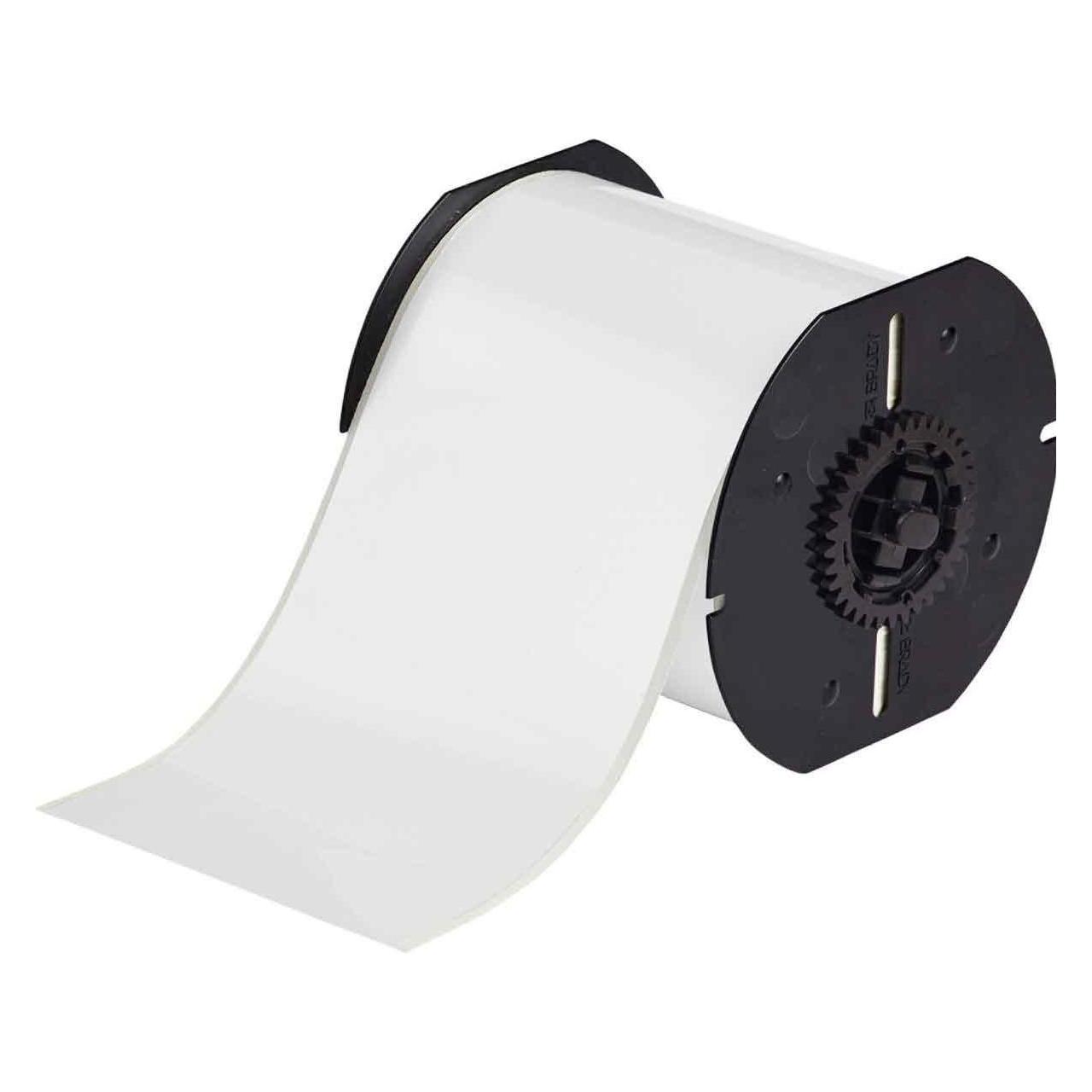 Brady B30C-4000-423, Polyester, Weiss, glänzend, 101.60 mm x 45.72 m, permanent, Endlos (B30C-4000-423)