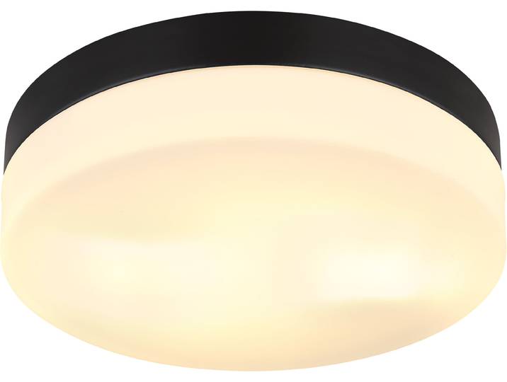 Globo Lighting lampe d'extérieur aluminium noir mat\, 2x E27 ILLU