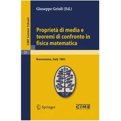 Proprietà di media e teoremi di confronto in fisica matematica, Fachbücher von Giuseppe Grioli