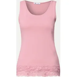 Top mit Spitzen-Absatz 17927-vintage blush 40