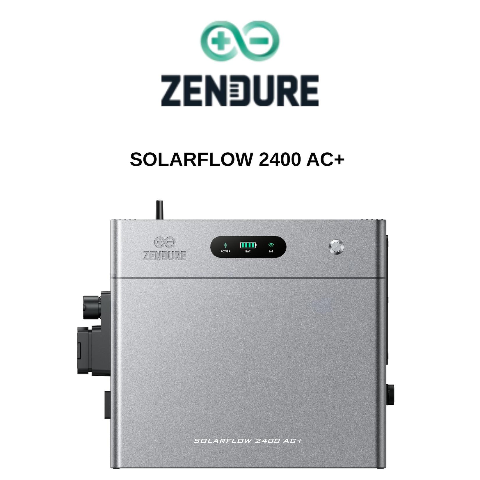 Zendure SolarFlow 2400 AC+,Speicher für Balkonkraftwerk,2,4 kWh