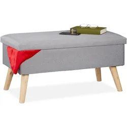 Relaxdays, Sitzbank, Sitzbank (77 cm)