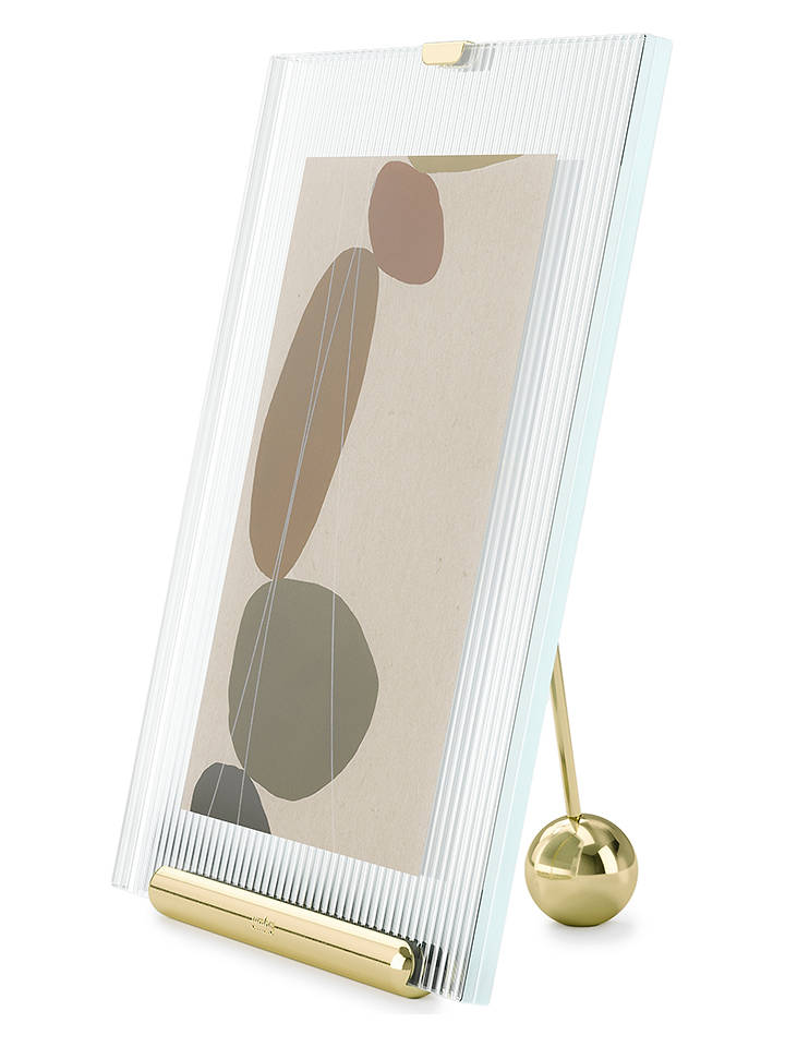 umbra Bilderrahmen ''Flute'' in Messing - (B)19 x (H)23 x (T)11 cm - onesize