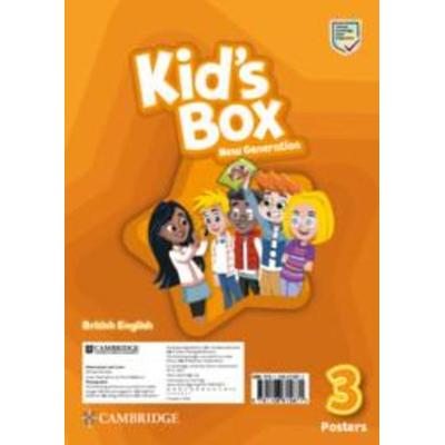 Kid's Box New Generation Level 3 Posters British English, Taschenbuch von Caroline Nixon,Michael Tomlinson, Cambridge University Press,