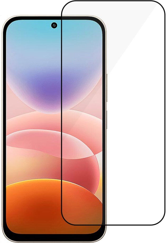INCOVER Xiaomi Redmi 17 (5G / 4G) Aluminium-Silicon Beskyttelsesglas - Gennemsigtig / Sort Kant