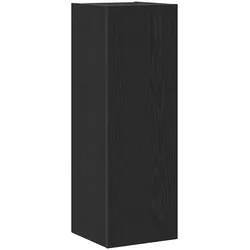 Helloshop26 - Modernes platzsparendes Wand-TV-Möbel schlankes Design 30,5 x 30 x 90 cm schwarzes Holzwerkstoff
