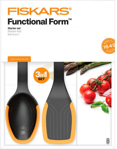 Fiskars Starter Set - cuillere, truelle et pince 1027306