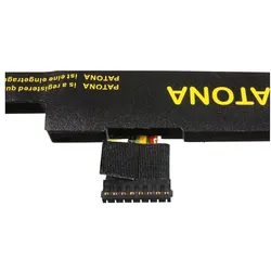 Patona 2463 (4 Zellen, 4800 mAh), Notebook Akku, Schwarz, Gelb