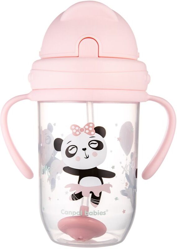 Canpol babies Exotic Animals Cup With Straw Tasse mit Strohhalm 1 St.