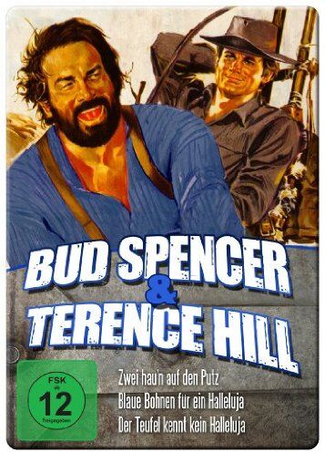 Giuseppe Colizzi - Bud Spencer & Terence Hill Edition - Vol. 3 (Zwei hau'n auf den Putz/Blaue Bohnen für ein Halleluja/Der Teufel kennt kein Halleluja) (Iron Edition) - Preis vom 08.10.2026 07:26:42 h