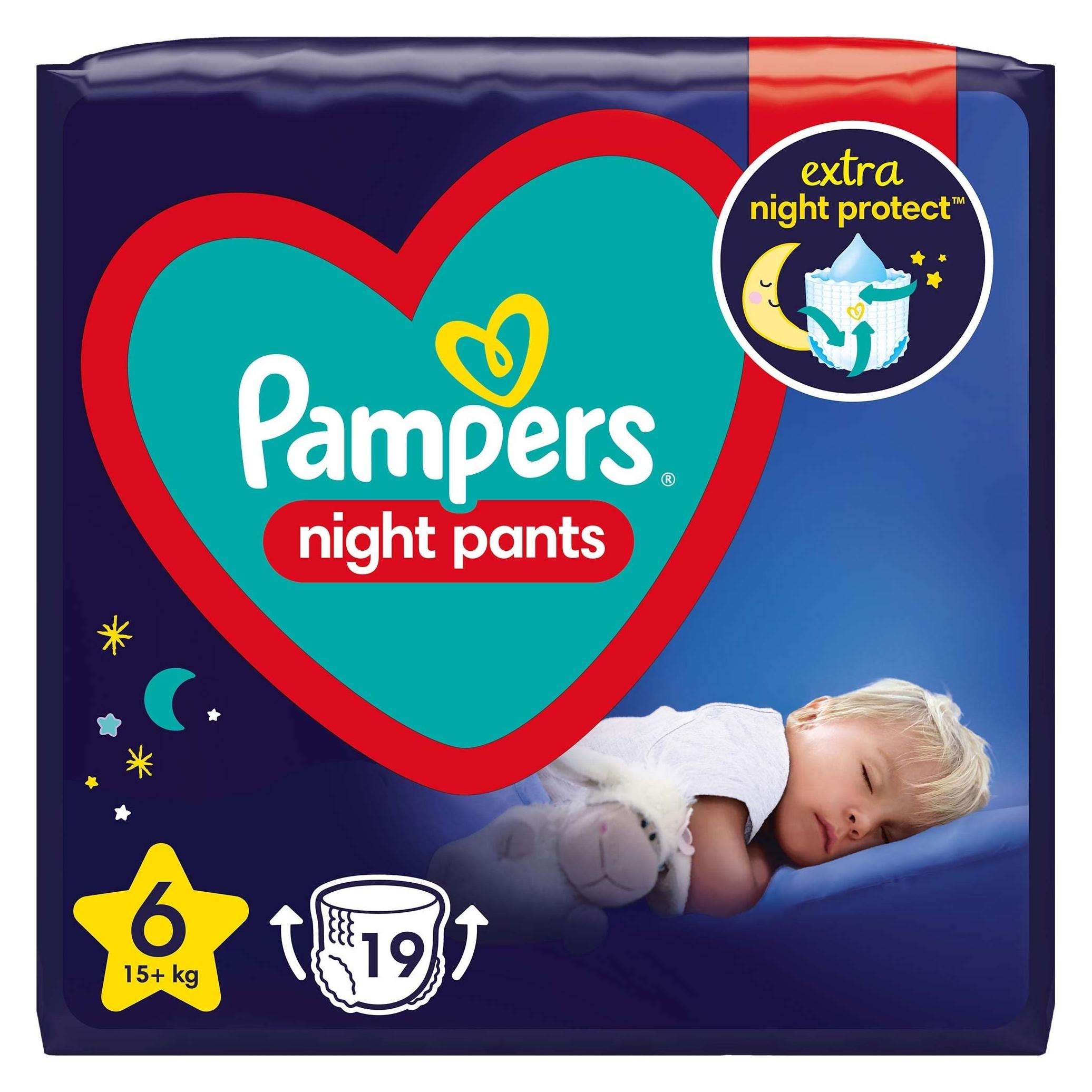Pampers Nachtwindelhose (Gr. 6, 19 Stk.) (8006540234761)