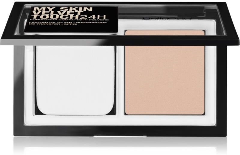 bellaoggi My Skin Velvet Touch 24H compact powder foundation SPF 20 shade 15N Linen 9 g
