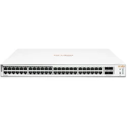 HPE Aruba ION 1830 24p Cl.4 PoE 4SFP Switch JL815A (48 Ports), Netzwerk Switch, Weiss