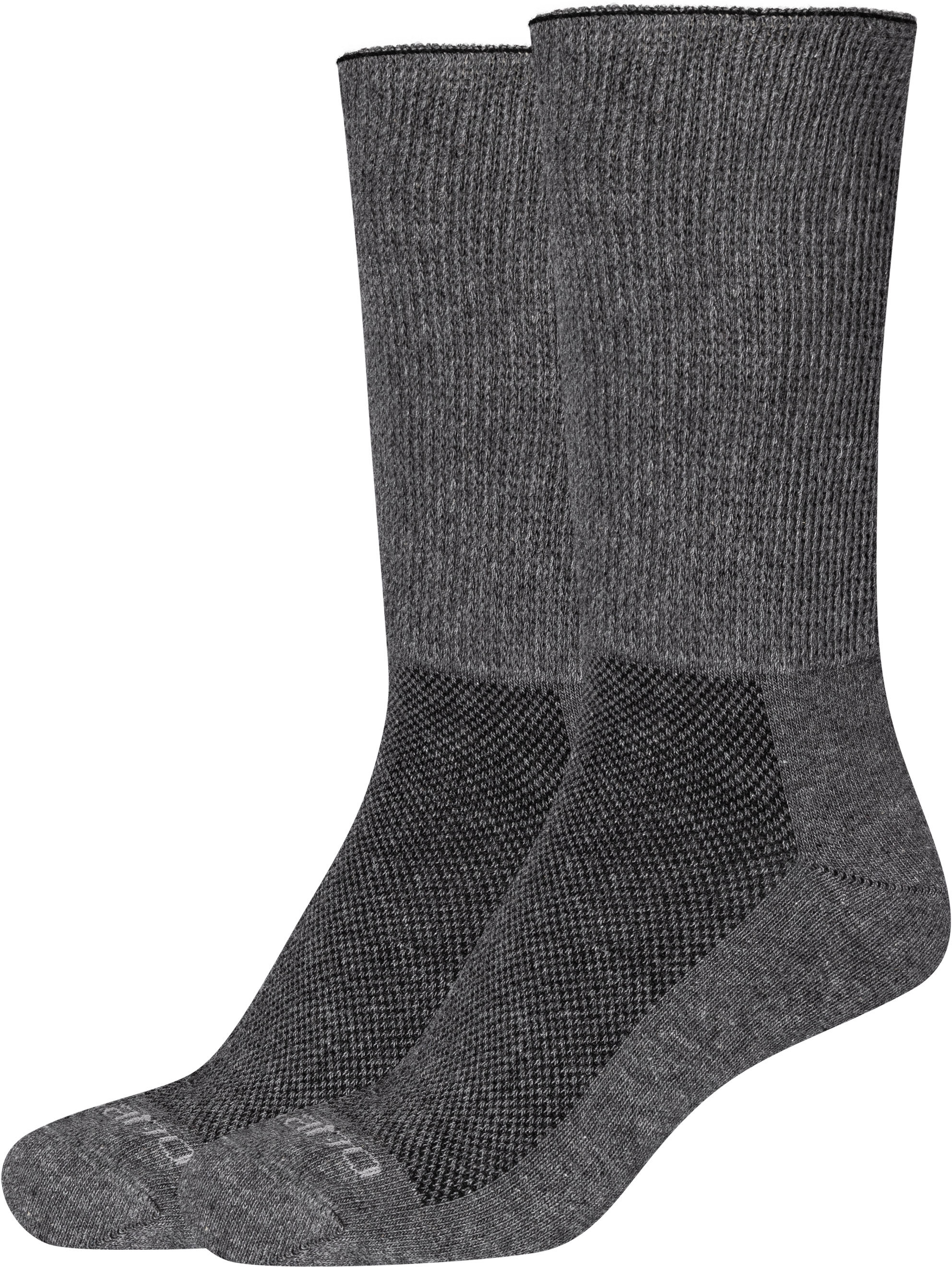 Diabetikersocken CAMANO "comfort", Damen, Gr. 43-46, grau (anthrazit), Baumwollmischung, meliert, elastisch, Socken Diabetikersocken, mit besonders Venen-freundlichem Material anthrazit 43-46