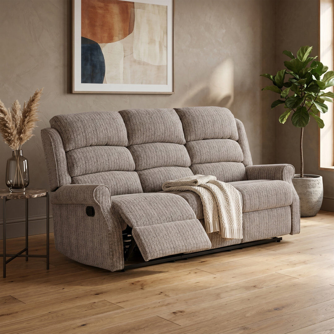 ClassicLiving Lainey Reclining Sofa Natural 3