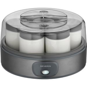 Severin Joghurtbereiter JG3510, 18 Watt, für 7 Portionsgläser à 150 ml, aus Kunststoff