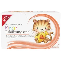 H&S Kinder Erkältungstee Filterbeutel 20X1.5 g