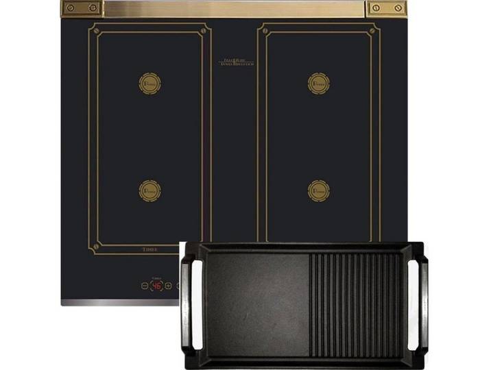 Kaiser Küchengeräte Induktions-Kochfeld, Flex Retro Induktionskochfeld 60 cm,Kochfeld,Herd, inkl. Grillplatte
