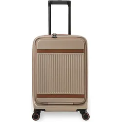 The Chesterfield Brand Zuna 4 Rollen Kabinentrolley S 55 cm Laptopfach, Koffer, Beige