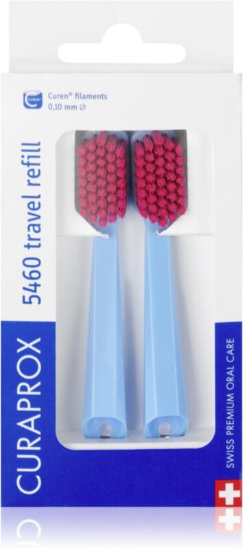 Curaprox 5460 Travel Refill Kosmetik-Reiseset Ersatzbürstenköpfe 2 St.