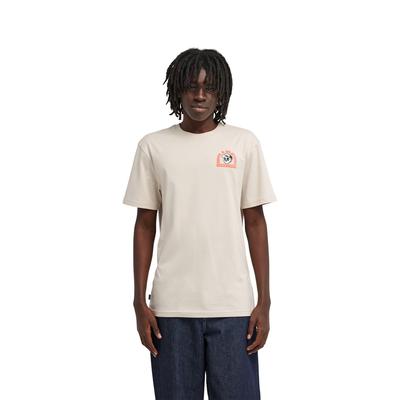 T-Shirt ELEMENT "Timber Drips", Herren, Gr. L, beige (oat milk), Obermaterial: 100% Baumwolle., Shirts T-Shirt