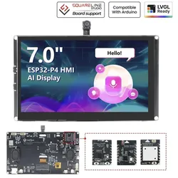 Elecrow CrowPanel Advance 7,0 HMI-AI-Display, ESP32-P4, ESP32-C6-MINI-1, IPS, 1024x600 Pixel, 5V - Kamera: ja