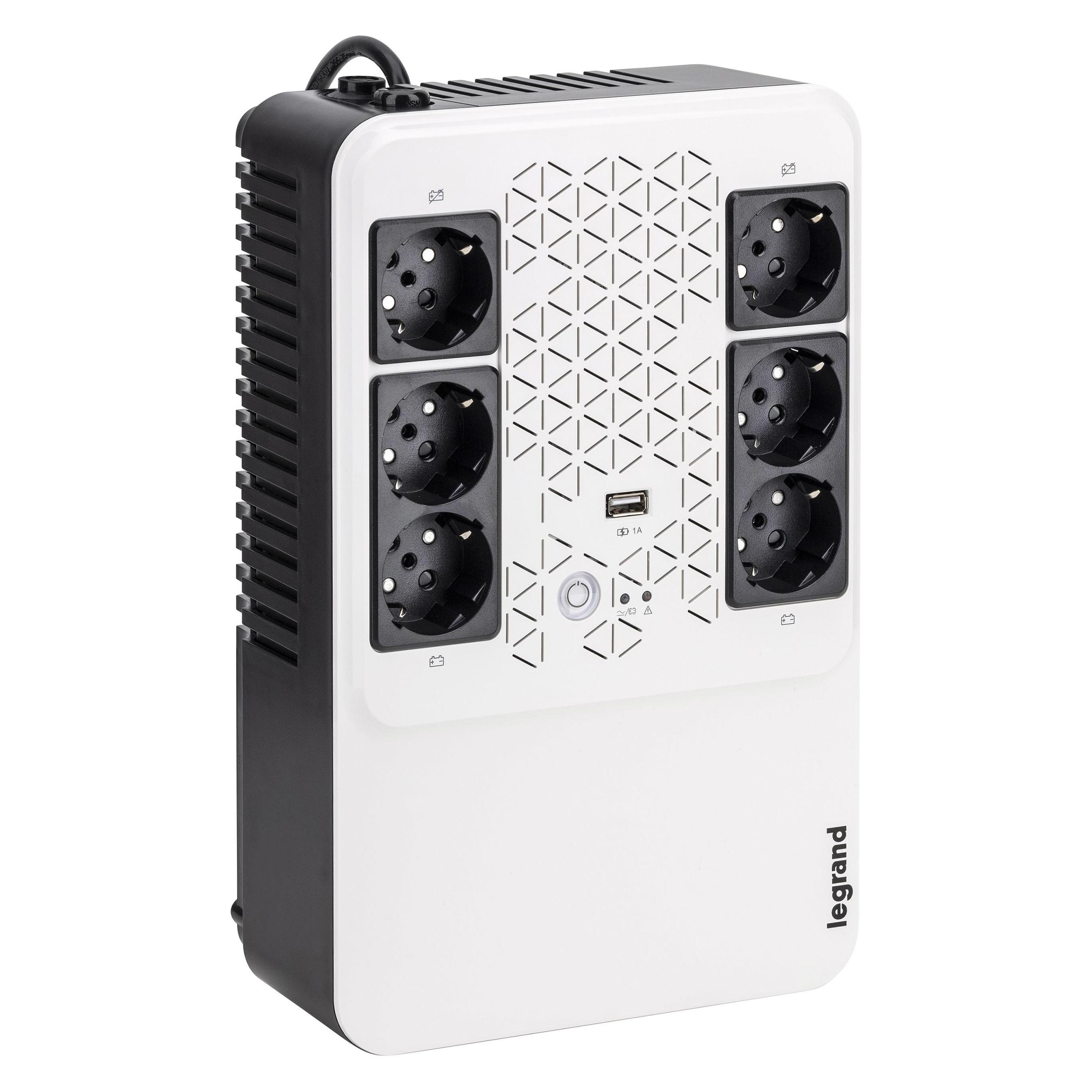 Legrand Keor Multiplug Line-Interaktiv 0,8 kVA 6 AC-Ausgänge (800 VA, 480 W) (310084)