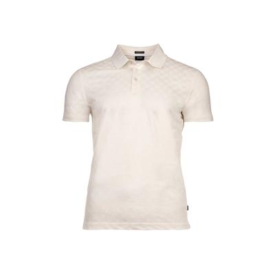 Poloshirt JOOP "Poloshirt JJ-04Pancrazio 1er Pack", Herren, Gr. M, weiß (natur), Obermaterial: 100% Baumwolle CO., Shirts