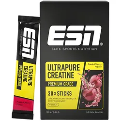 ESN - Ultrapure Creatine Sticks - 30 SticksFresh Cherry