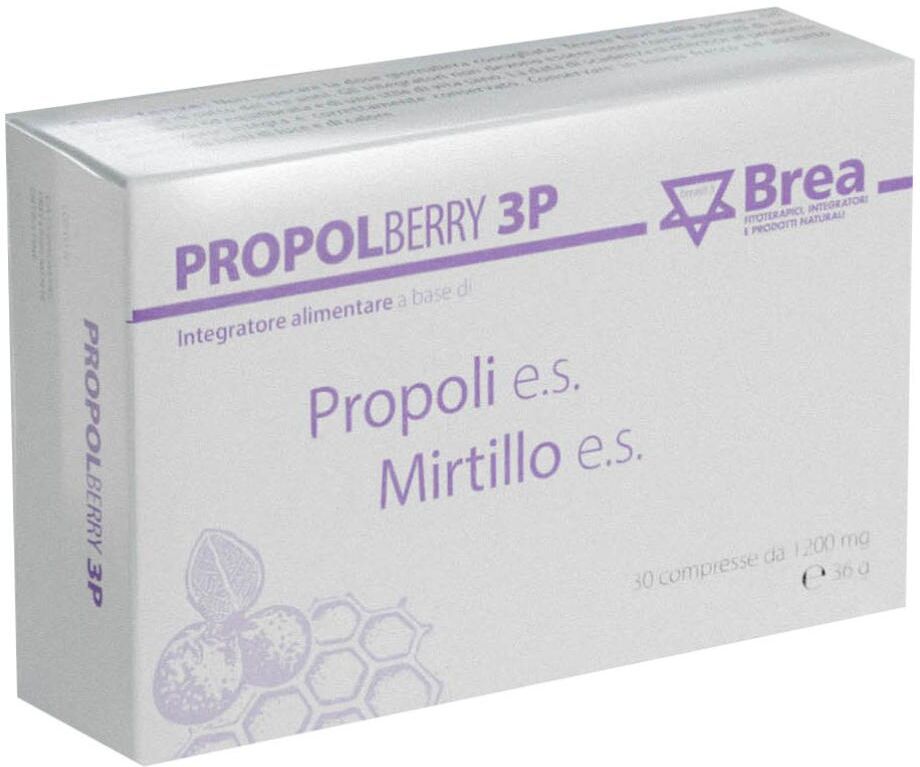 BREA Srl Brea Propolberry 3p, 30 Compresse
