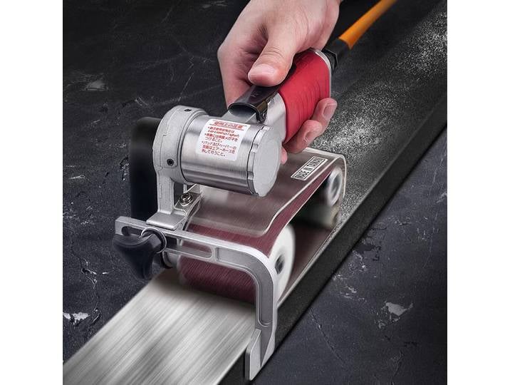 Ponceuse pneumatique 60x260mm, Machine à polir et à meuler, Mini ponceuse à bande, outils pneumatiques pour le meulage et le polissage
