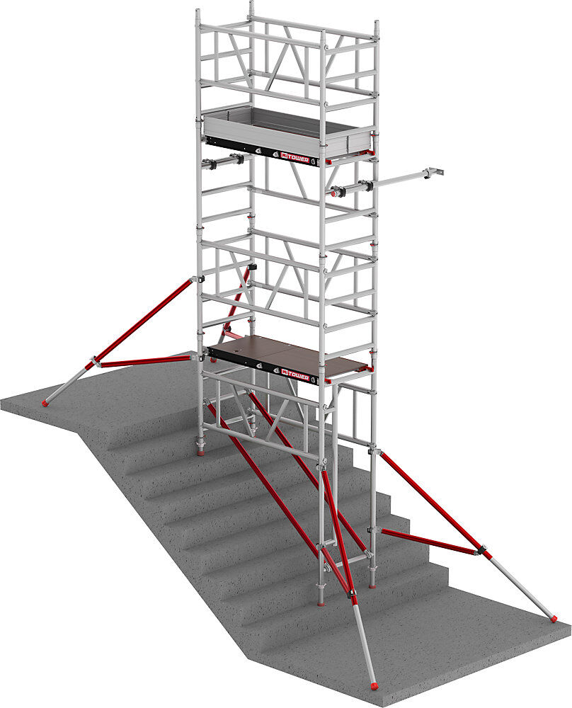 Erweiterungsmodul MiTOWER STAIRS, Plus, Für Plattformgröße 1,65 x 0,75 m Altrex