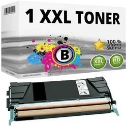 Druckfuxx, Toner, XXL Toner für LEXMARK C734N C734DN X734DE C736DN C736DTN X738DE X738DTE C734A1KG