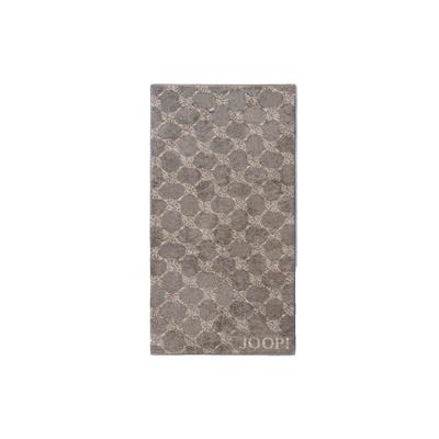 Duschtuch JOOP "Duschtuch Classic Cornflower 1er Pack", braun, B:80cm, Obermaterial: 100% Baumwolle CO., Handtücher