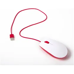 Berrybase offizielle Raspberry Pi Maus + Tastatur, DE-Layout, Entwicklungsboard Zubehör, Mehrfarbig
