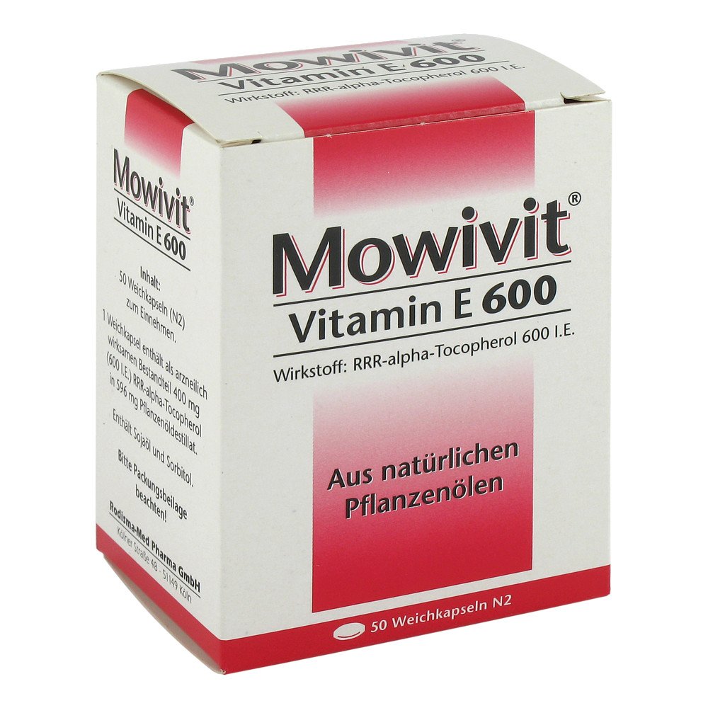 Rodisma-Med Pharma GmbH Mowivit 600 Kapseln 04675597