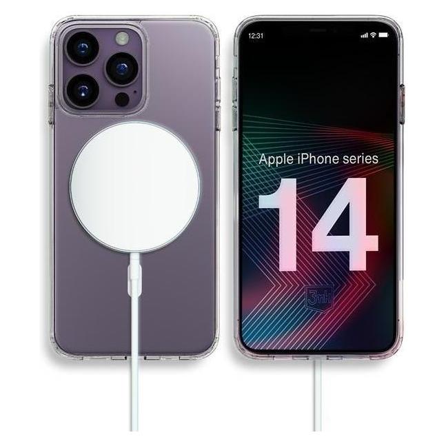 3MK MagCase iPhone 14 Pro Max 6,7" przezroczysty (Apple iPhone 14 Pro Max) (3mk MagCase(9)-0)