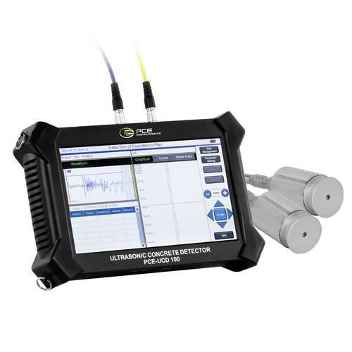 PCE Instruments Betonprüfgerät PCE-UCD 100 Messbereich 1677700 µs |Betonfestigkeit |Fehlererkennung |Lunker |Risse |IP20