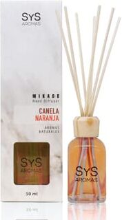 Sys Caixa Ambientador Mikado Canela Laranja 50 ml