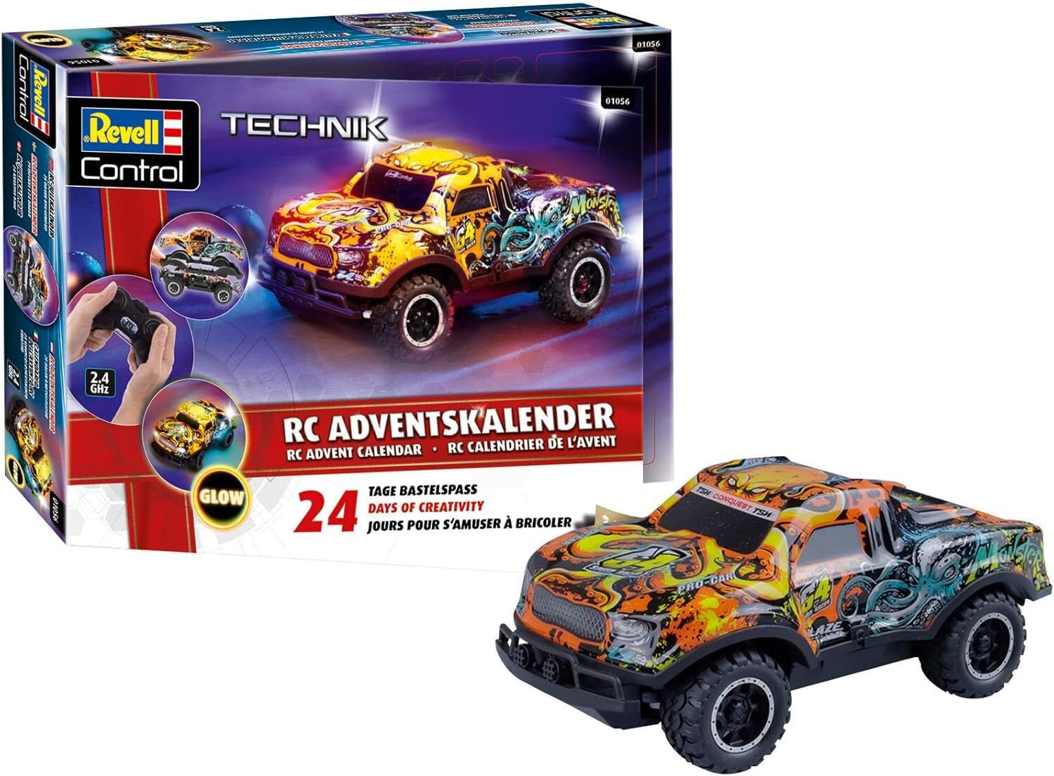 Revell RC Adventskalender Christmas Driver schaal 1:22