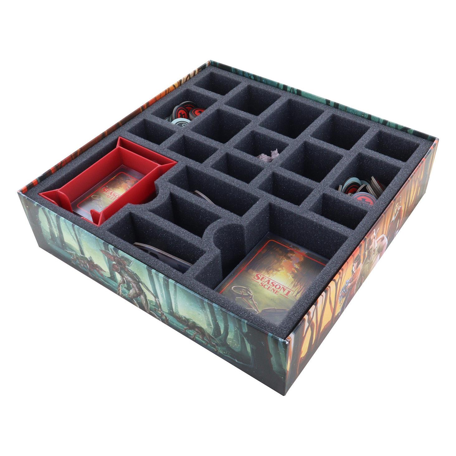 Feldherr Schaumstoff Set Kartenhalter für Stranger Things: Schattenwelt - Grund (Kunststoff, Schaumstoff) (EY03Set)