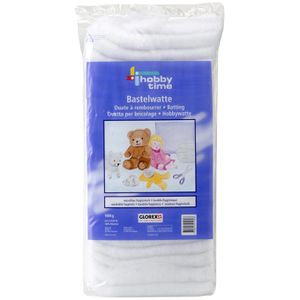 Glorex Füllwatte 6252305, weiß, 250 g, waschbar bis 30°C, antiallergisch, 100% Polyester