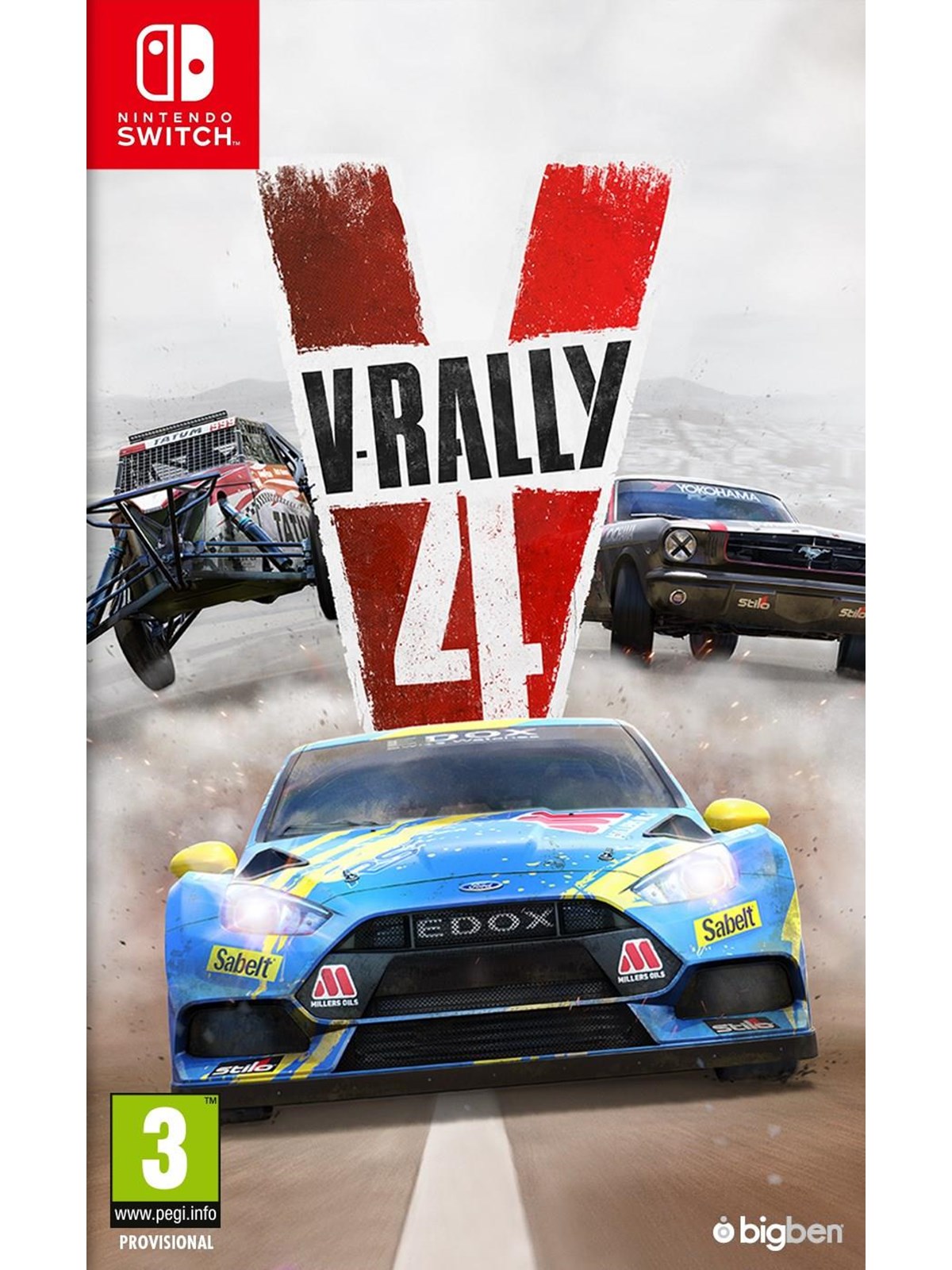 V-Rally 4 (Code in a Box) - Nintendo Switch - Rennspiel - PEGI 3