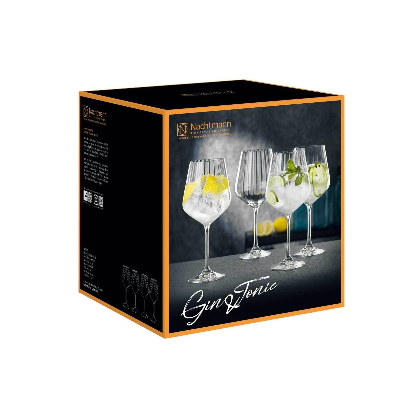 Nachtmann Cocktailgläser Gin Tonic 640 ml 4-tlg.