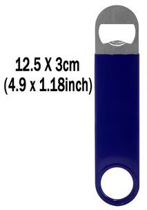 Uplifted Trends Tool Grip Beer Bottle Opener Screwdriver Style Bartender Opener blue