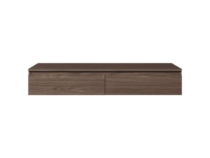 HÄNGESCHREIBTISCH / SCHMINKTISCH Bemmi Nussbaum Wisconsin 120 cm